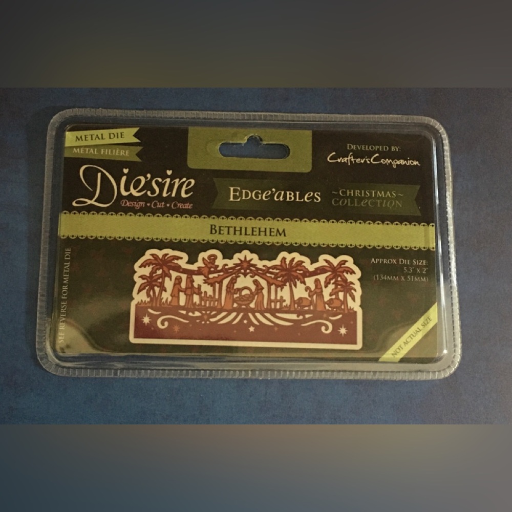 Crafter’s‎ Companion Edge’ables Bethlehem metal die
